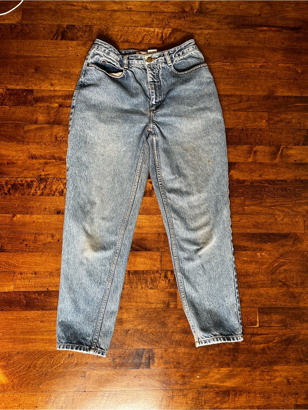 Vintage High-Rise Classic Women’s Jeans in Light Blue
